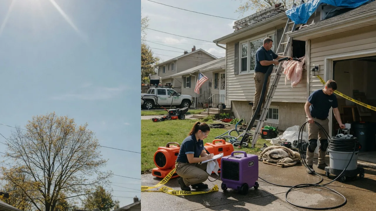 Emergency Water Removal in Burnham, PA near me